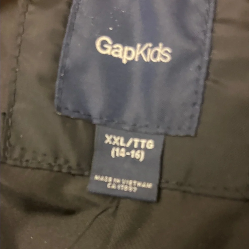Kids GAP Ultra Max Down Puffer XXL Black - Picture 2 of 7